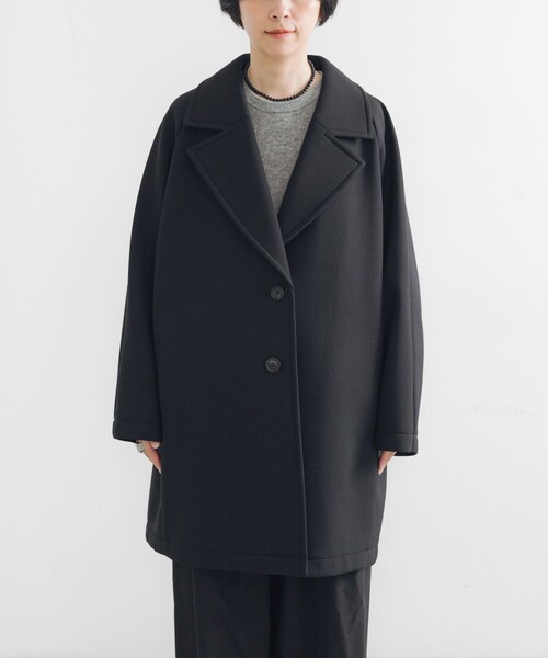 URBAN RESEARCH(アーバンリサーチ)の「ボンディングチェスターコート(チェスターコート・レディース・CHARCOAL/BLACK・FREE)」の12枚目の写真