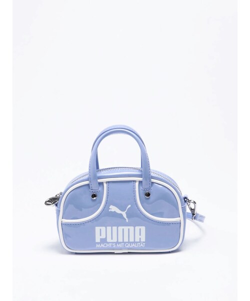 RUNWAY channel SELECTION(ランウェイチャンネルセレクション)の「【PUMA】 1976 マイクログリップバッグ(ハンドバッグ・レディース・グリーン/ラベンダー・F)」の2枚目の写真