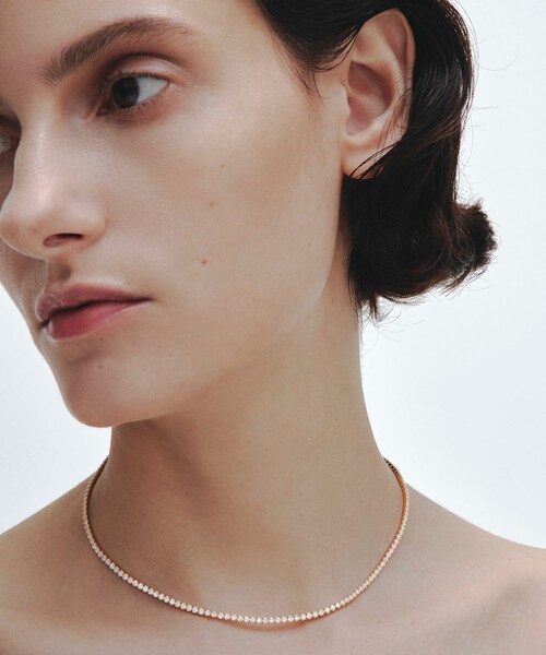 ROPE'（ロペ）の「【WEB限定】【les bonbon (ル ボンボン)】princess necklace GD（ネックレス・レディース・ゴールド・F）」の10枚目の写真