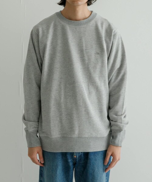 URBAN RESEARCH（アーバンリサーチ）の「THE NORTH FACE PURPLELABEL　FieldCrewneckSweatshirt（スウェット・メンズ・MixGray(Z)/Black(K)・M/L）」の7枚目の写真