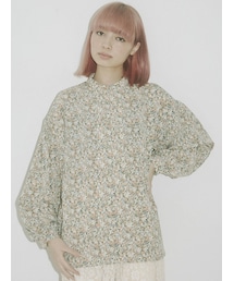 merry jenny | flowerカンフーシャツ(シャツ/ブラウス)