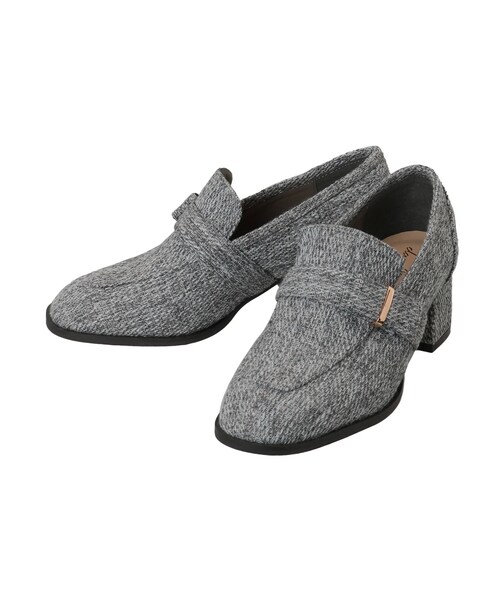 dazzlin（ダズリン）の「パーツアソートローファー（ローファー・レディース・ベージュ/ブラック/レッド/グレー・M/L）」の3枚目の写真