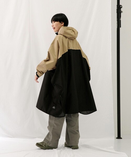 EKAL（エカル）の「Kiu別注ポンチョ（レインコート/ポンチョ・メンズ・BK-GRY/BEG-BK/BEG-CAM・One）」の20枚目の写真