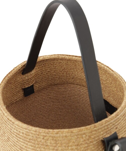 ADAM ET ROPE'（アダムエロペ）の「【J'aDoRe・一部店舗限定】【KAMARO'AN（カマロアン）】Gourd Bucket Bag（かごバッグ・レディース・キナリ・F）」の12枚目の写真