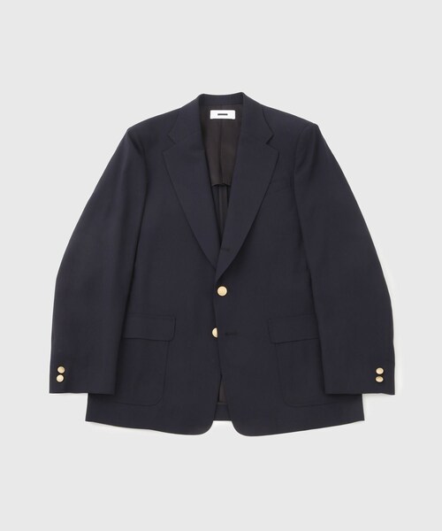ADAM ET ROPE'（アダムエロペ）の「【REVERBERATE/リバーバレイト】BLAZER（テーラードジャケット・メンズ・ネイビー・2）」の2枚目の写真