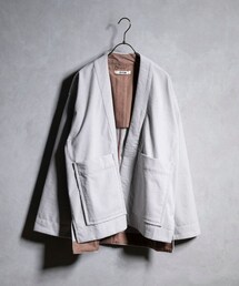 THE GOODLAND MARKET（ザグッドランドマーケット）の「Arce　ドテラジャケット（ノーカラージャケット）」
