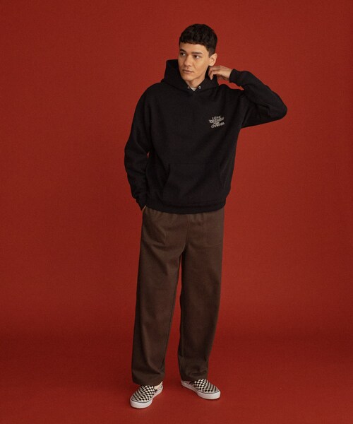 URBAN RESEARCH Sonny Label（アーバンリサーチサニーレーベル）の「オガワナツミ コラボスウェットフーディー（パーカー・メンズ・グレー/ブラウン/ブラック・M/L）」の16枚目の写真