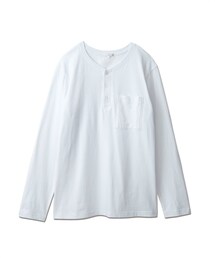 nissen | ヘンリーネック長袖Tシャツ(Tシャツ/カットソー)
