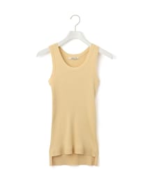 ADAM ET ROPE' | 【公式サイト限定】【AURALEE(オーラリー)】COTTON HIGH GAUGE RIB KNIT TANK TOP(タンクトップ)