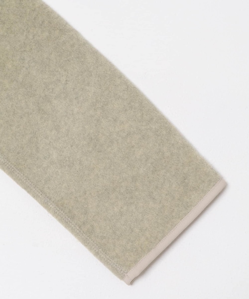 URBAN RESEARCH DOORS（アーバンリサーチドアーズ）の「DANTON　FLEECE COLLARLESS JACKET（ノーカラージャケット・メンズ・BLACK/MARBLE/DK GREY/C GREY/KHAKI/GREEN/DK ORANGE・40/42/44）」の20枚目の写真