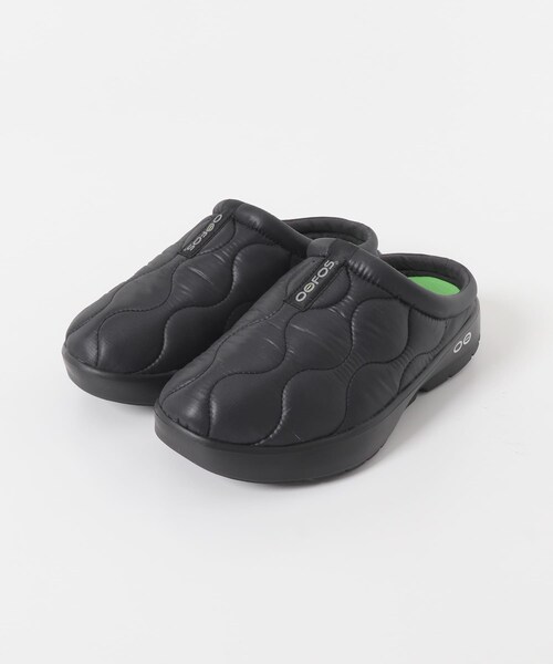 URBAN RESEARCH DOORS（アーバンリサーチドアーズ）の「OOFOS　OOcOOzie Thermo Mule（サンダル・メンズ・BLK/BLK/AlpineMoss/WHT/NVY・26/27/28/29）」の8枚目の写真