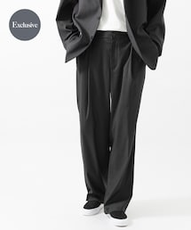 ANOTHER OFFICE | 『別注』ANOTHER OFFICE×URBAN RESEARCH HABANA BANDED SLACKS(その他パンツ)