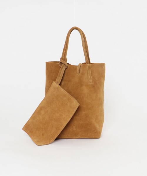 URBAN RESEARCH（アーバンリサーチ）の「スエードミニトートバッグ（トートバッグ・レディース・CAMEL・-）」の9枚目の写真