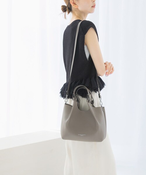 URBAN RESEARCH ROSSO（アーバンリサーチロッソ）の「GIANNI CHIARINI　DUA（ショルダーバッグ・レディース・PIETRALAM/NEROCUOIO・-）」の7枚目の写真