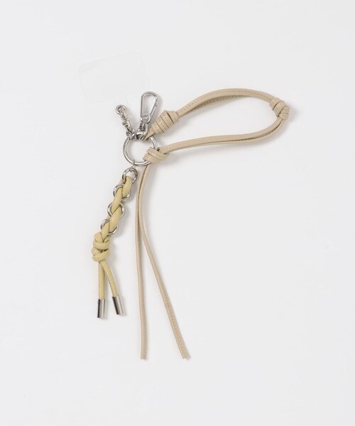 RODE SKO（ロデスコ）の「『別注』BEAURE×RODESKO　レザーチャーム（キーホルダー・レディース・BEIGE/CAMEL/BLACK・one）」の9枚目の写真