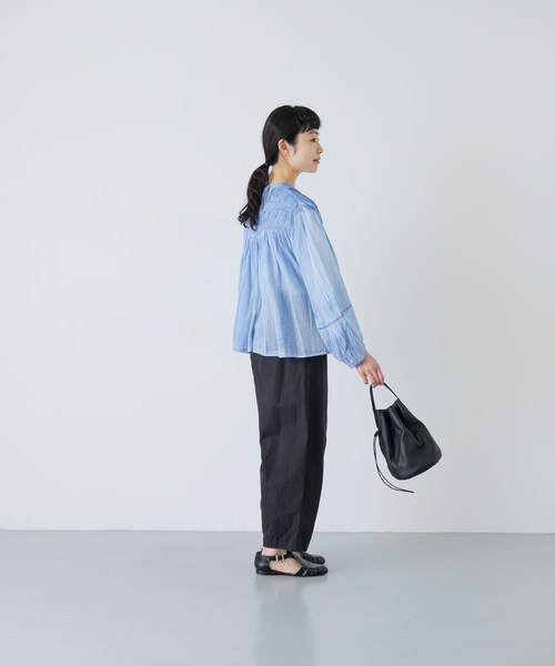 かぐれ（カグレ）の「コットンクロップドパンツ（その他パンツ・レディース・OFF/BEIGE/BLACK・Free）」の16枚目の写真