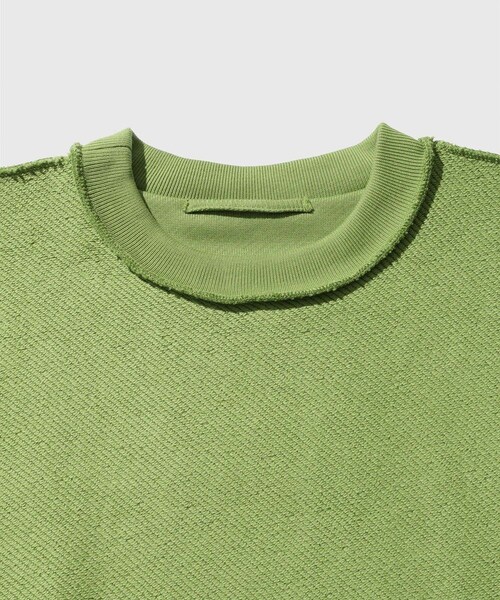 ADAM ET ROPE'(アダムエロペ)の「【Toogood/トゥーグッド】THE MECHANIC JUMPER(スウェット・メンズ・チャコール/ライトグリーン/ブルー・L/M/S)」の20枚目の写真