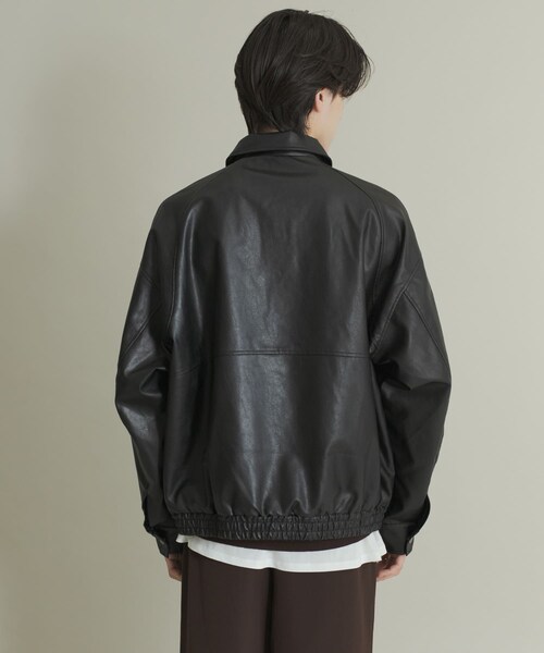 SENSE OF PLACE by URBAN RESEARCH(センスオブプレイスバイアーバンリサーチ)の「FLブルゾン(ブルゾン・メンズ・BLACK/BROWN・S/M/L)」の19枚目の写真