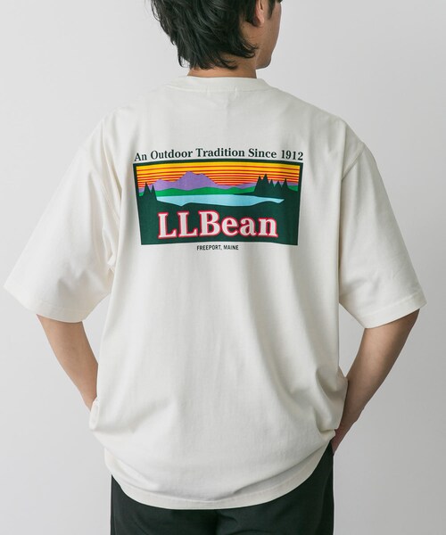 URBAN RESEARCH DOORS（アーバンリサーチドアーズ）の「L.L.Bean　Back Katahdin-T-shirts（Tシャツ/カットソー・メンズ・Off white/Black/Birch/Navy/Yellow・M/L/XL）」の10枚目の写真