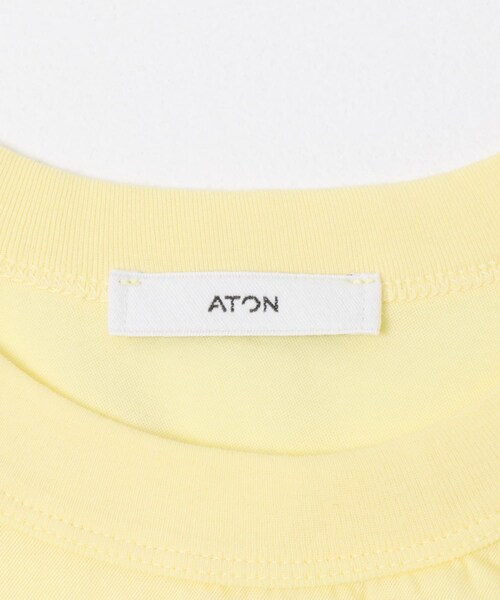 URBAN RESEARCH(アーバンリサーチ)の「ATON FRESCA SINGLE JERSEY TANK-TOP(タンクトップ・レディース・BEIGE/PINK/YELLOW・2)」の10枚目の写真