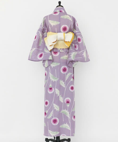 URBAN RESEARCH ROSSO（アーバンリサーチロッソ）の「浴衣 たんぽぽ（着物・メンズ・紫・FREE）」の8枚目の写真