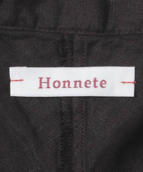 かぐれ(カグレ)の「Honnete Half-Sleeve Gather Shirts(シャツ/ブラウス・レディース・Ice Grey/Coral/Bk Choco・one)」の9枚目の写真