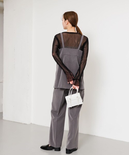 SENSE OF PLACE by URBAN RESEARCH(センスオブプレイスバイアーバンリサーチ)の「デニムショルダーバッグ(ショルダーバッグ・レディース・L.INDIGO/OFF WHITE・one)」の10枚目の写真