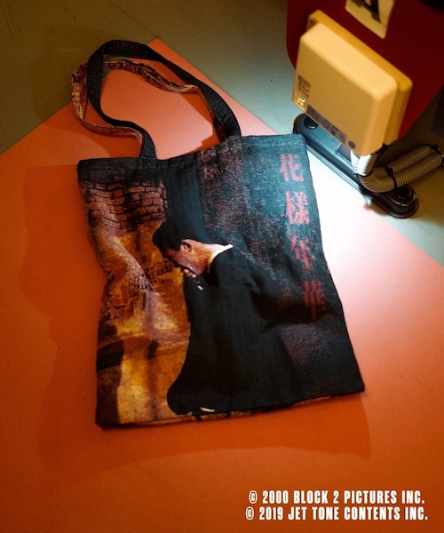 ADAM ET ROPE'(アダムエロペ)の「【花様年華 × 10Culture for ADAM ET ROPE'】TOTE BAG(トートバッグ・レディース・ブラック・F)」の13枚目の写真