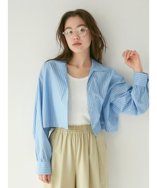 Ungrid（アングリッド）の「クリアフレーム伊達メガネ（サングラス・レディース・クリア・F）」の2枚目の写真