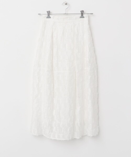 URBAN RESEARCH ROSSO（アーバンリサーチロッソ）の「ジャガードコクーンスカート（スカート・レディース・WHITE/BLACK・36/38）」の11枚目の写真