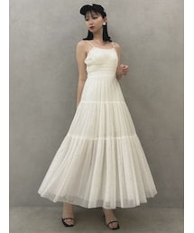 dazzlin | オーロラストーンチュールワンピース(ワンピース)