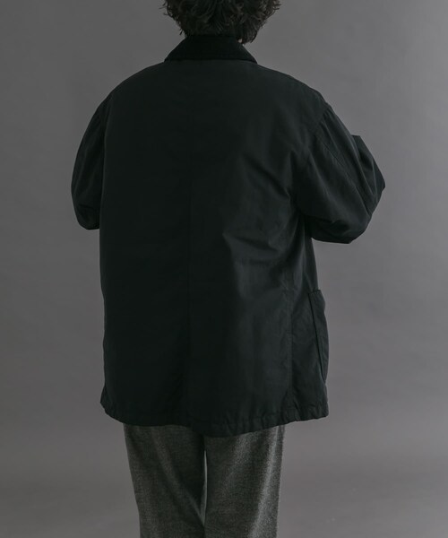 URBAN RESEARCH DOORS（アーバンリサーチドアーズ）の「FORK&SPOON　インサレーションカバーオール（カバーオール・メンズ・BLACK/IVORY・4/5）」の20枚目の写真