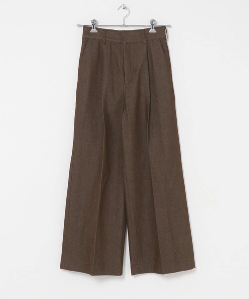 URBAN RESEARCH ROSSO（アーバンリサーチロッソ）の「PERFECT DENIM SLACKS（デニムパンツ・レディース・BROWN/INDIGO・36/38）」の6枚目の写真