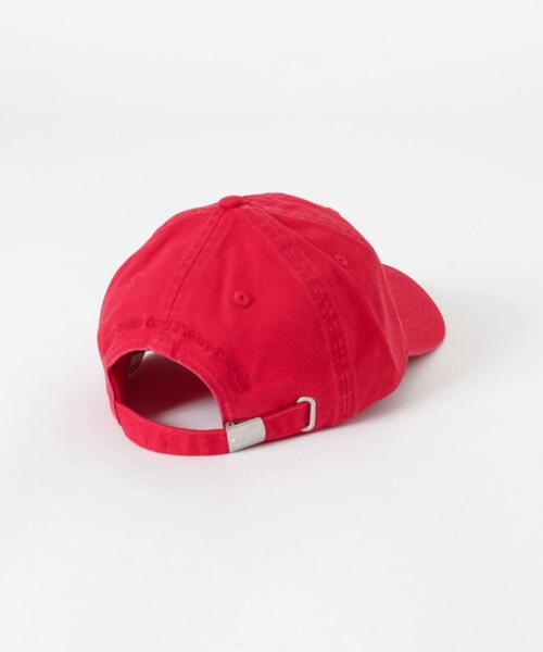 URBAN RESEARCH(アーバンリサーチ)の「GANNI Washed Cotton Canvas Cap(キャップ・レディース・Fiery Red・-)」の4枚目の写真
