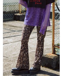 jouetie | メッシュフィットフレアパンツ(その他パンツ)