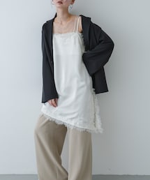 SENSE OF PLACE by URBAN RESEARCH | サテンレースアシメキャミソール(キャミソール)