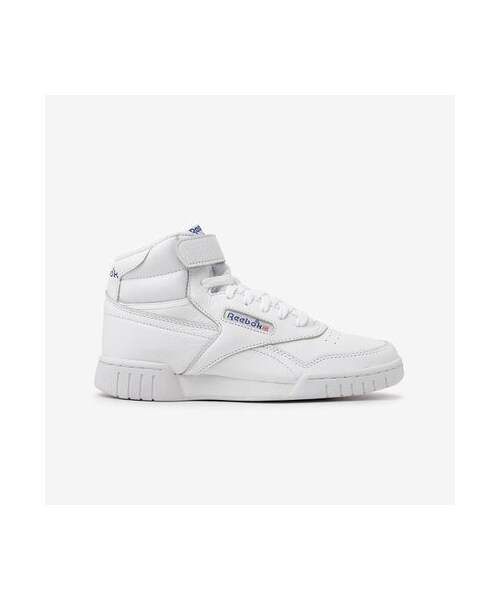 Reebok（リーボック）の「エックスオー フィット ハイ / EX-O-FIT HI （スニーカー・メンズ・100000109-1/100000108-1/100000108/100000109/100259123・225 (22.5cm)/220 (22.0cm)/305 (30.5cm)/310 (31.0cm)/320 (32.0cm)/310 (31cm)/260 (26.0cm)/245 (24.5cm)/250 (25.0cm)/255 (25.5cm)/265 (26.5cm)/270 (27.0cm)/275 (27.5cm)/280 (28.0cm)/285 (28.5cm)/290 (29.0cm)/300 (30.0cm)/235 (23.5cm)/230 (23.0cm)/240 (24.0cm)/295 (29.5cm)/220 (22cm)/320 (32cm)/230 (23cm)/240 (24cm)/250 (25cm)/260 (26cm)/270 (27cm)/280 (28cm)/290 (29cm)/300 (30cm)）」の2枚目の写真