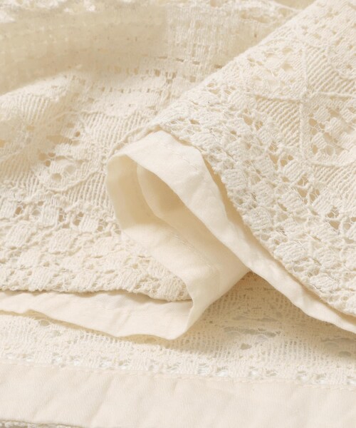 THE GOODLAND MARKET（ザグッドランドマーケット）の「FANAKA　レースパンツ（その他パンツ・レディース・OFF WHITE・Free）」の6枚目の写真