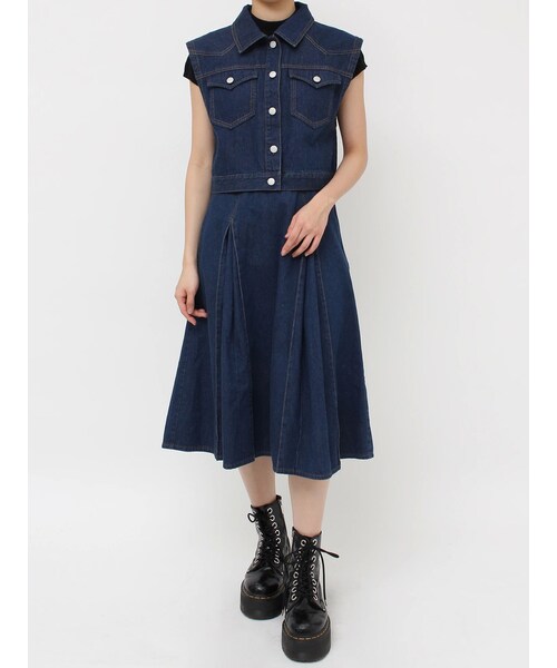 jouetie（ジュエティ）の「マルチWAYベストセットアップ（セットアップ・レディース・ブラック/ピンク/ブルー/イエロー/パープル・M）」の8枚目の写真