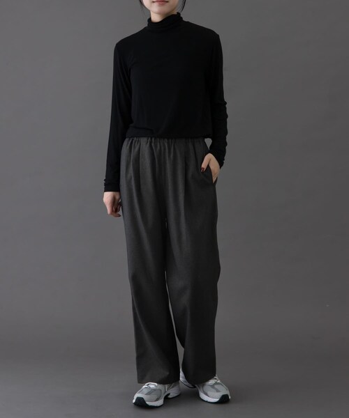 URBAN RESEARCH DOORS(アーバンリサーチドアーズ)の「FORK&SPOON ラナテックイージーパンツ(その他パンツ・レディース・DARK NAVY/GREIGE/CHARCOAL・1/2)」の20枚目の写真