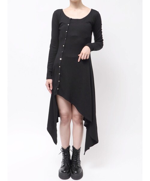 ロングスリットワンピース