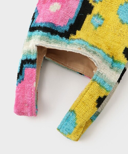 ROPE'(ロペ)の「【Kilim ARTS(キリム アーツ)】SUPERMARKET VELVET BAG|バック(ハンドバッグ・レディース・ブルー系/その他・F)」の10枚目の写真