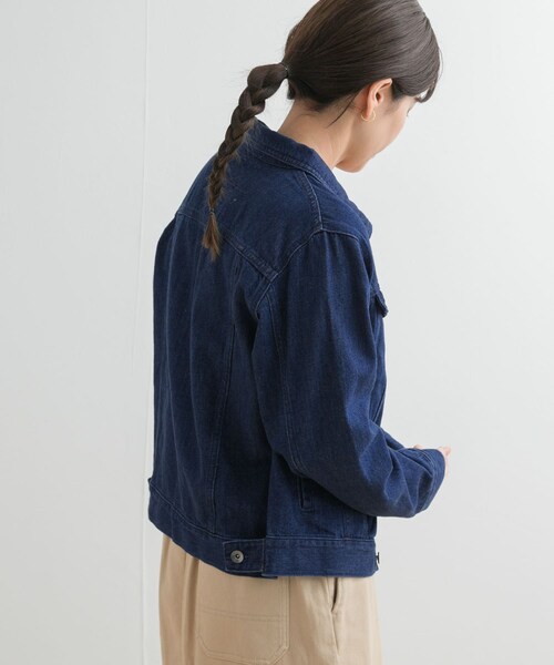 URBAN RESEARCH DOORS（アーバンリサーチドアーズ）の「Denim Jacket（デニムジャケット・レディース・INDIGO/ONE WASH・M）」の5枚目の写真