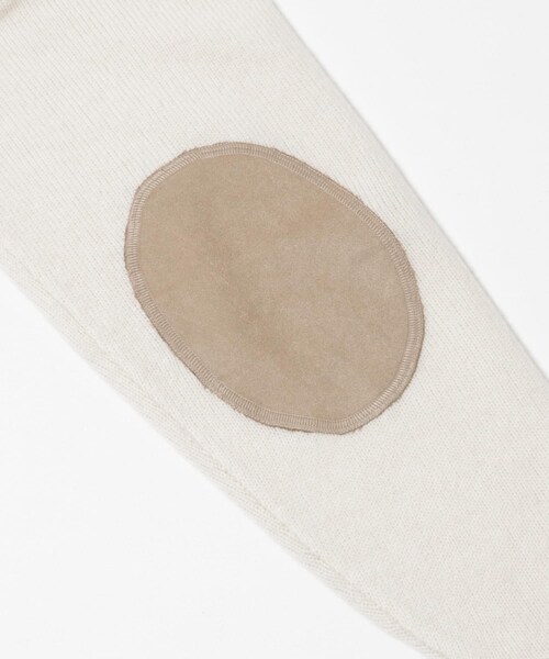 URBAN RESEARCH ROSSO（アーバンリサーチロッソ）の「『XLサイズあり』ハミルトンラムズウールエルボーパッチニット（ニット/セーター・メンズ・BLACK/BEIGE/GREIGE/NAVY/BLUE/WHITE/CHARCOAL・S/M/L/XL）」の17枚目の写真