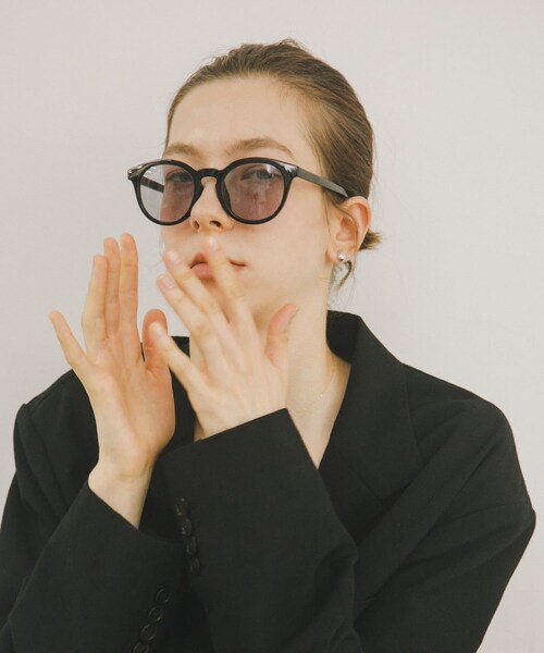 URBAN RESEARCH（アーバンリサーチ）の「decor『デコール』　EYEWEAR BOSTON SUN（メガネ・レディース・BLACK/BROWN DEMI・-）」の3枚目の写真