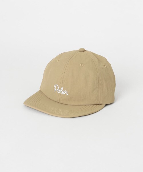 URBAN RESEARCH Sonny Label（アーバンリサーチサニーレーベル）の「POLER　NYLON FLOPPY BASEBALL CAP（キャップ・メンズ・BLACK/BEIGE/OLIVE/NAVY・One）」の2枚目の写真