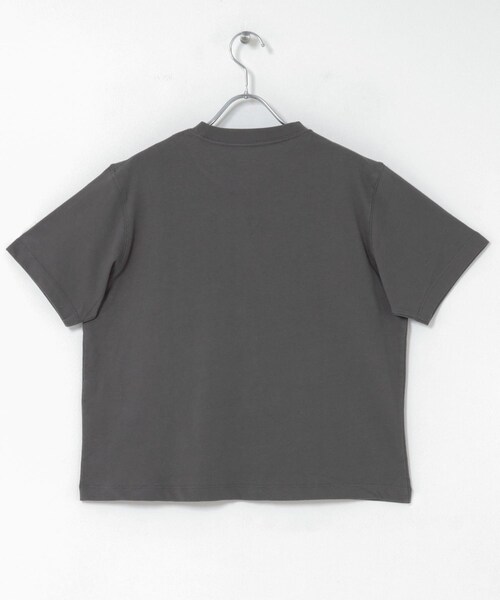 URBAN RESEARCH DOORS（アーバンリサーチドアーズ）の「DANTON　SHORT T-SHIRTS（Tシャツ/カットソー・レディース・WHITE/COALGREY/GREIGE・S）」の13枚目の写真