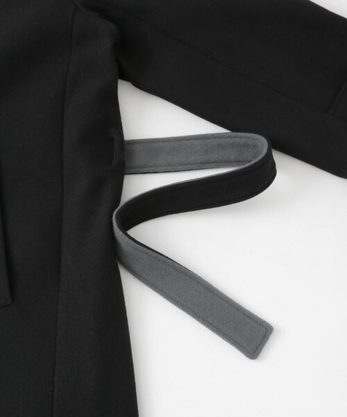 SENSE OF PLACE by URBAN RESEARCH(センスオブプレイスバイアーバンリサーチ)の「『わたべ×SOP』ダブルロングコート(チェスターコート・メンズ・GRAY/BLACK・M/L)」の12枚目の写真
