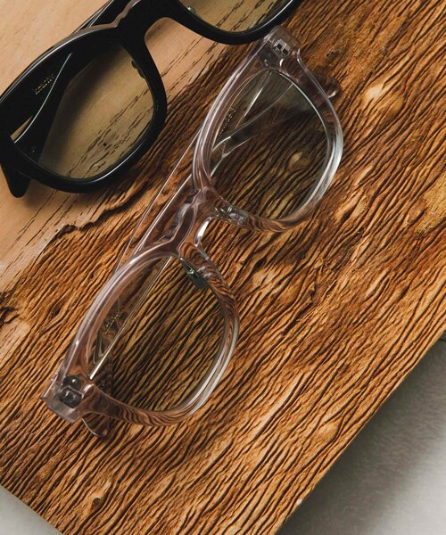 URBAN RESEARCH（アーバンリサーチ）の「kearny　Konide-3（メガネ・メンズ・black/clear ppl・one）」の2枚目の写真