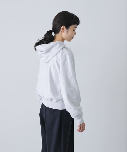 かぐれ（カグレ）の「blurhmsROOTSTOCK　Soft＆Hard Sweat Hoodie Pullover（パーカー・レディース・HeatherWh/DarkPurple・0）」の7枚目の写真